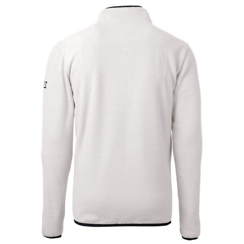 Cutter & Buck Throwback Eco Sherpa Fleece Quarter-Zip Pullover Jacket - Chicago Bears Pullover