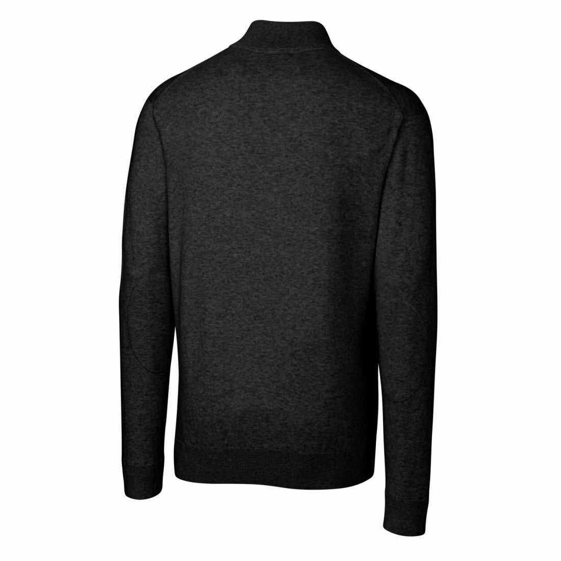 Cutter & Buck Throwback Logo Lakemont Tri-Blend Quarter-Zip Pullover Sweater - Detroit Lions Pullover