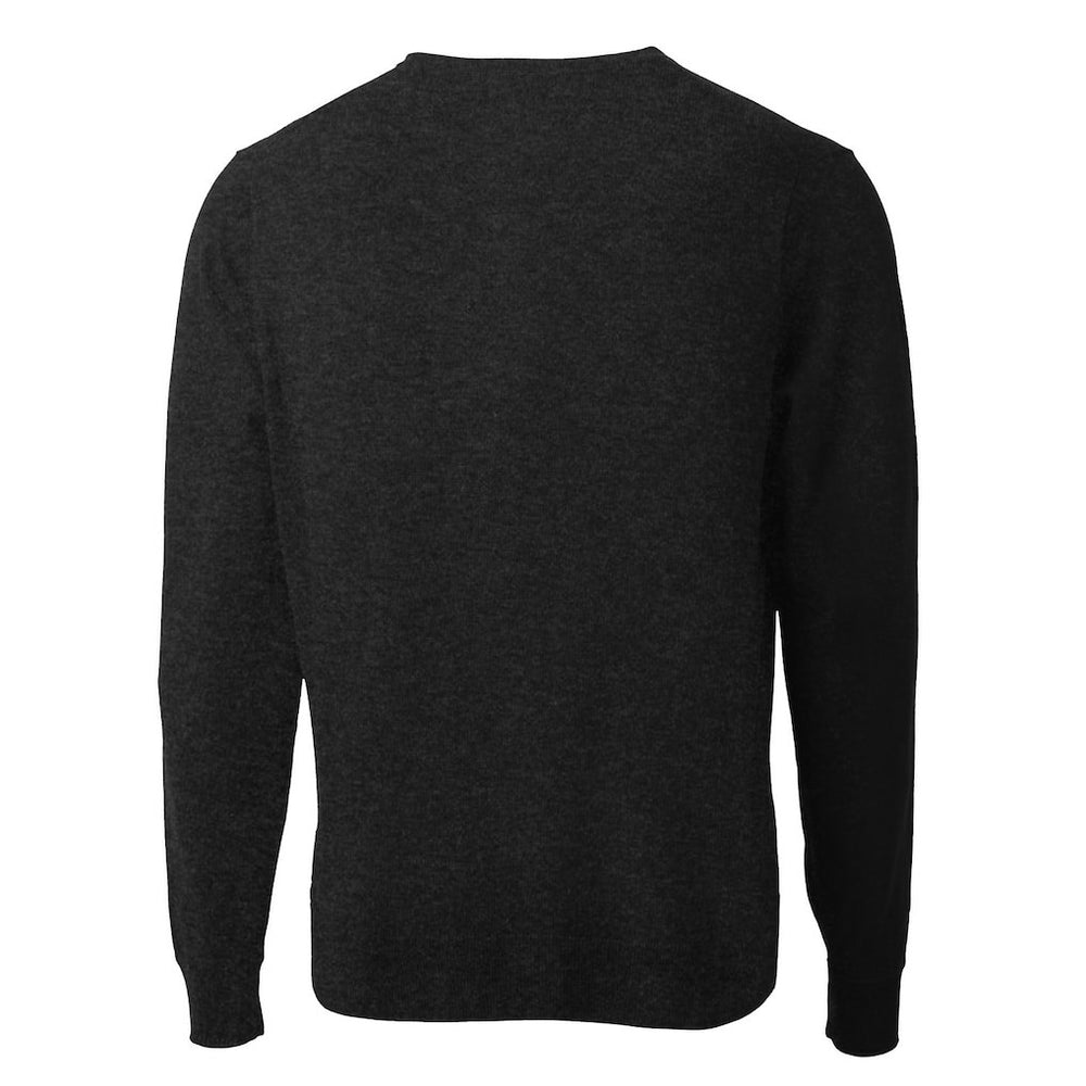 Cutter & Buck Throwback Logo Lakemont Tri-Blend V-Neck Pullover Sweater - San Francisco 49ers Pullover