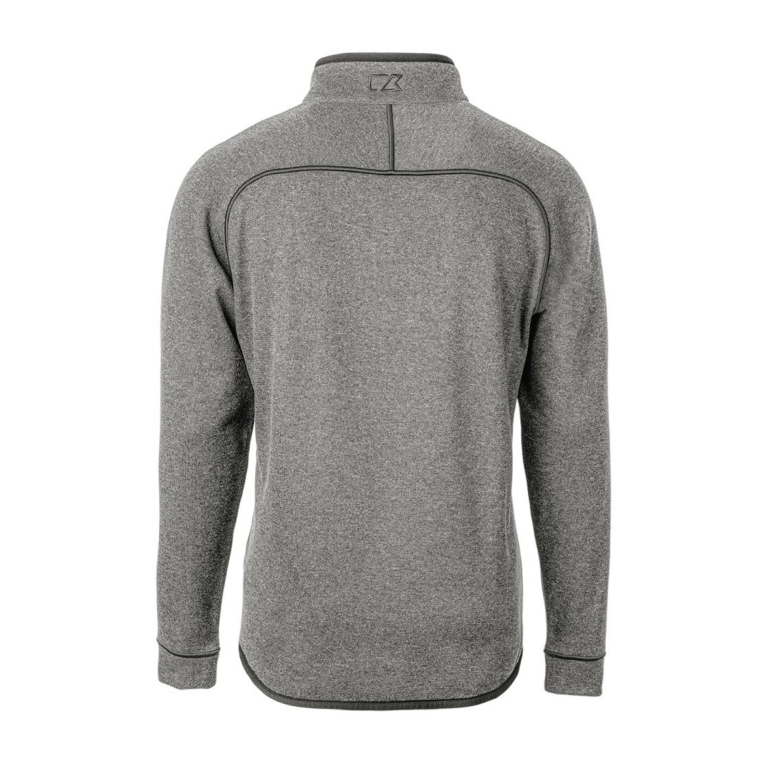 Cutter & Buck Throwback Logo Mainsail Sweater-Knit Half-Zip Pullover Jacket - Detroit Lions Pullover
