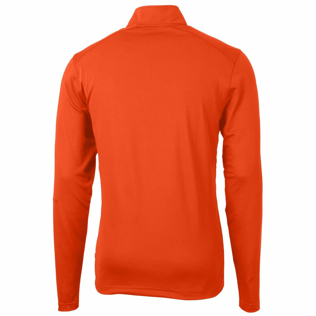 Cutter & Buck Throwback Logo Virtue Eco Pique Recycled Quarter-Zip Pullover Top - Tampa Bay Buccaneers Pullover