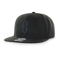 Black Boston Red Sox '47 Primary Team Logo Snapback Adjustable Hat – Black