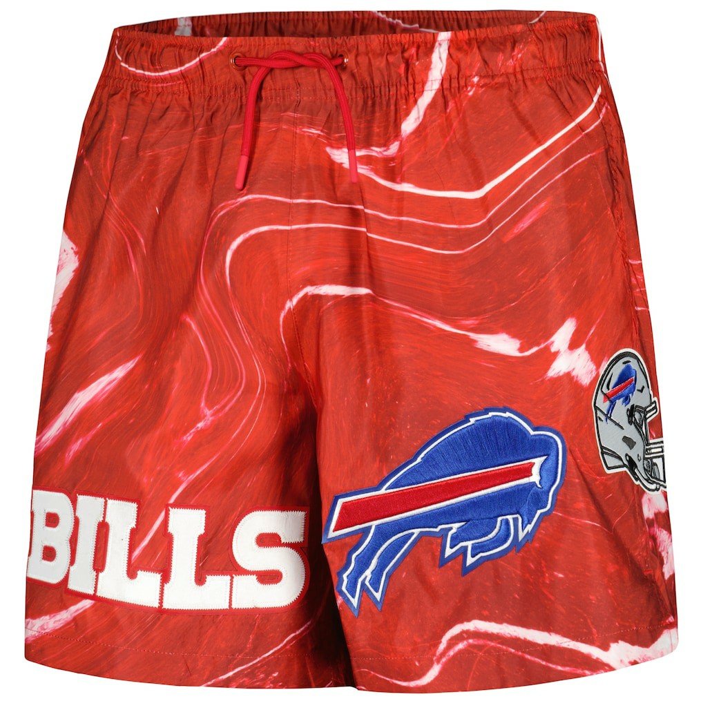 Pro Standard Allover Marble Print Shorts - Buffalo Bills Shorts