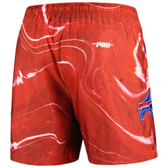 Pro Standard Allover Marble Print Shorts - Buffalo Bills Shorts