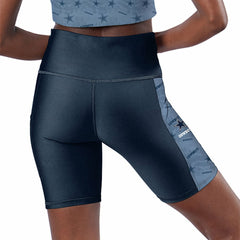 Certo Women's High Waist Two-Pocket Biker Shorts - Dallas Cowboys Shorts