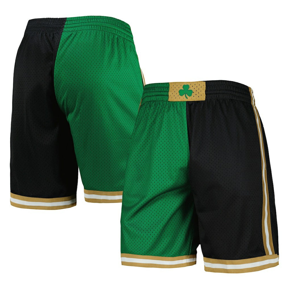 Mitchell & Ness Boston Celtics Hardwood Classics 2007 Split Swingman Shorts