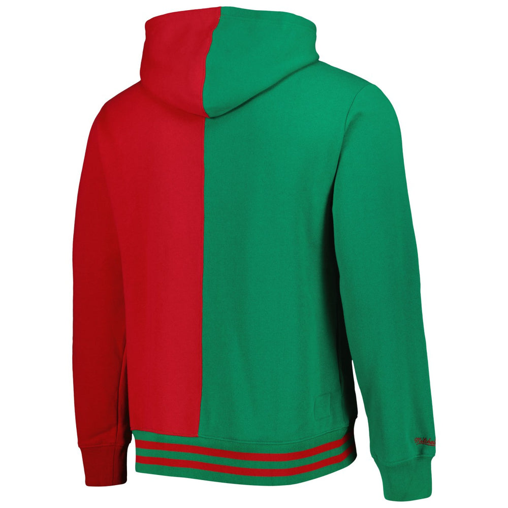 Mitchell & Ness Milwaukee Bucks Hardwood Classics Split Pullover Hoodie