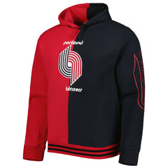 Mitchell & Ness Portland Trail Blazers Hardwood Classics Split Pullover Hoodie