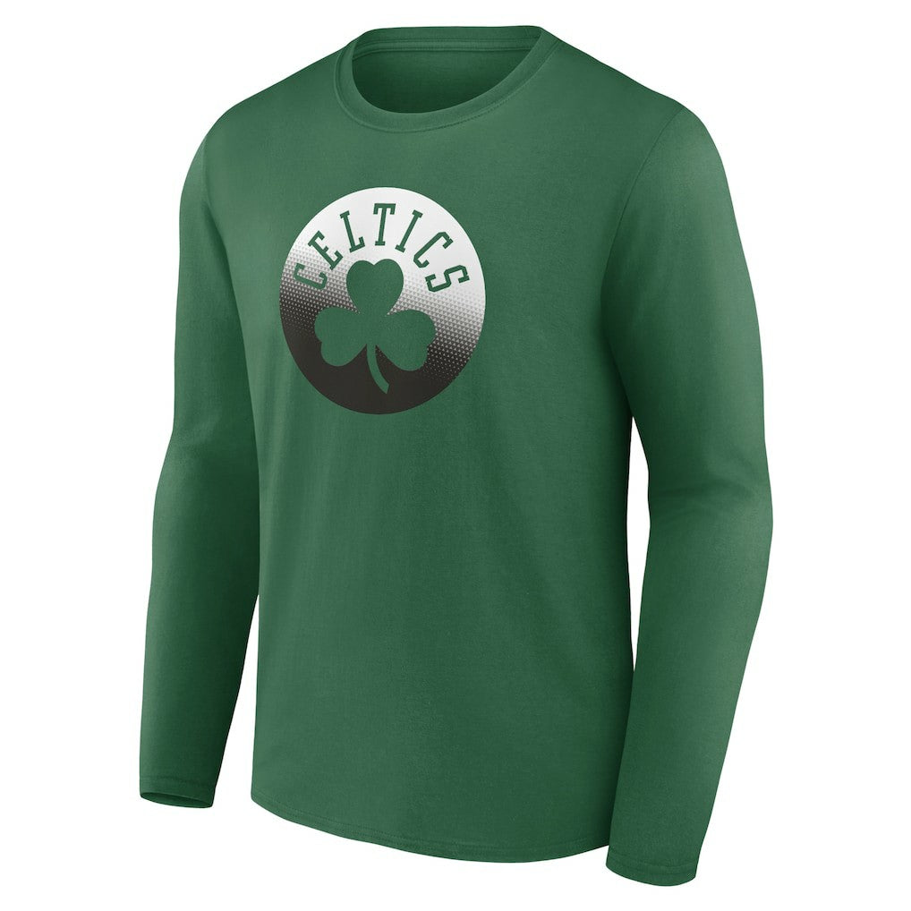 Boston Celtics Gradient Logo Long Sleeve T-Shirt