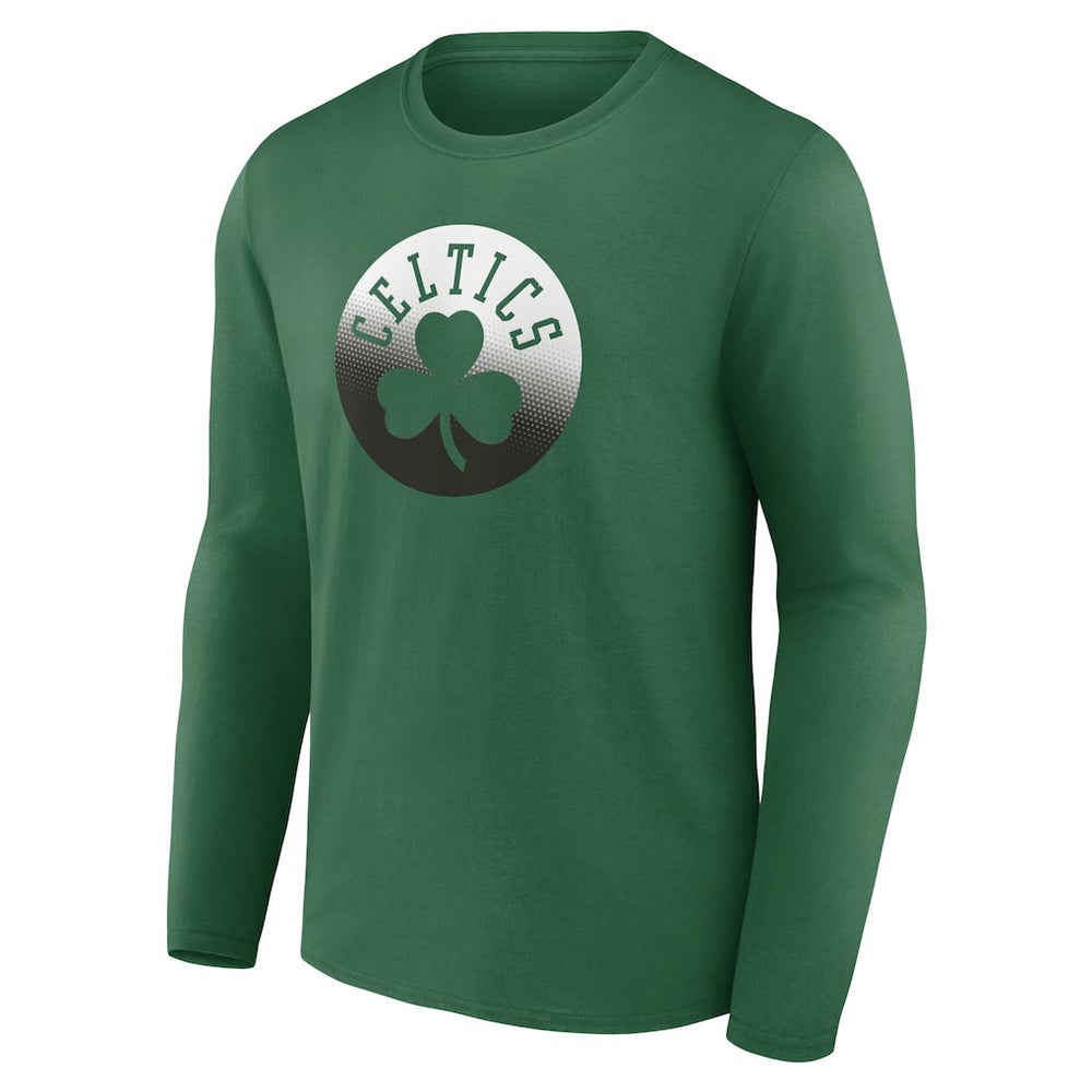 Boston Celtics Gradient Logo Long Sleeve T-Shirt