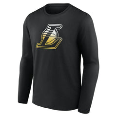 Los Angeles Lakers Gradient Logo Long Sleeve T-Shirt
