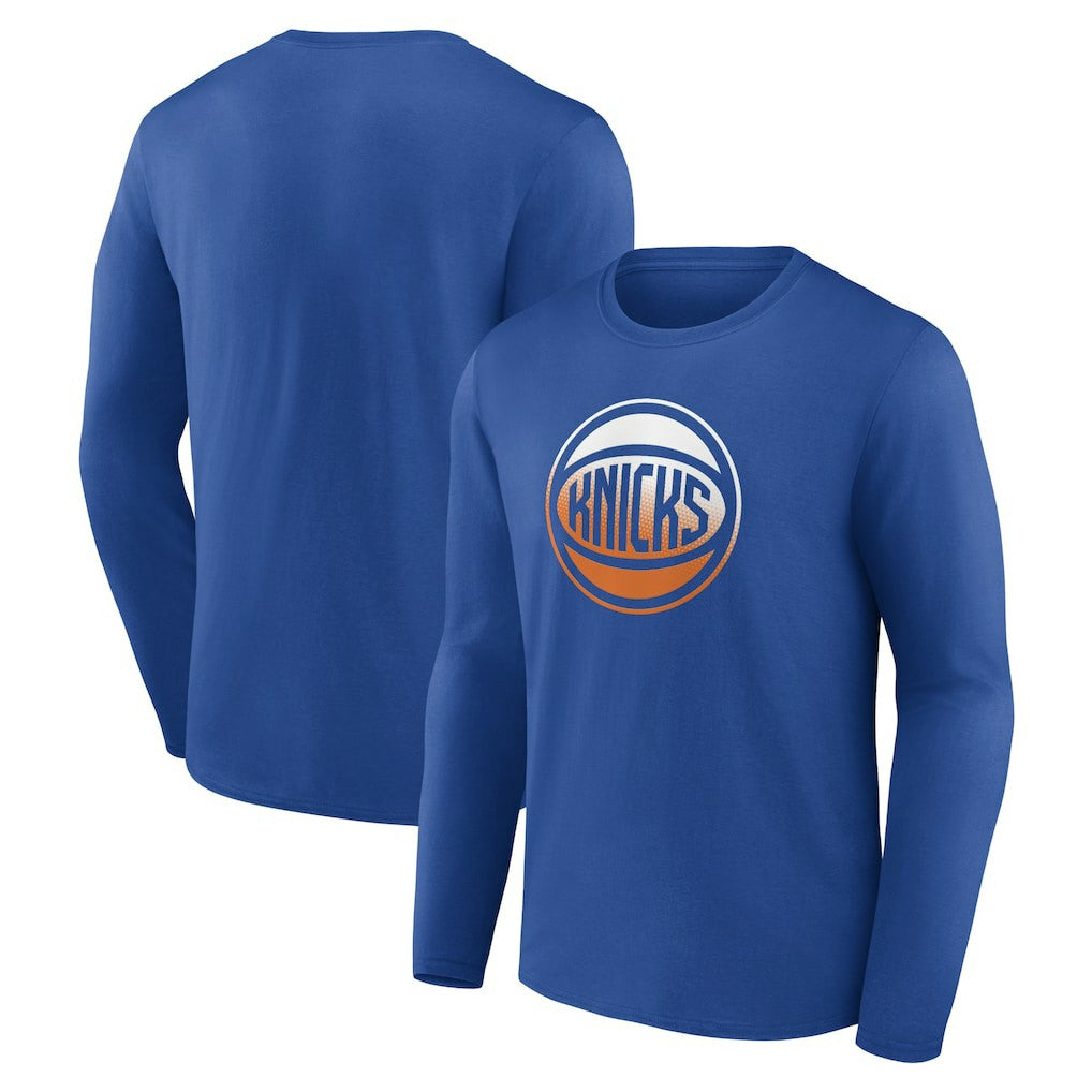 New York Knicks Gradient Logo Long Sleeve T-Shirt