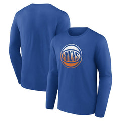 New York Knicks Gradient Logo Long Sleeve T-Shirt