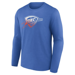 Oklahoma City Thunder Gradient Logo Long Sleeve T-Shirt