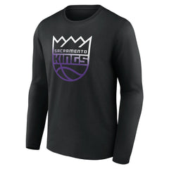 Sacramento Kings Gradient Logo Long Sleeve T-Shirt
