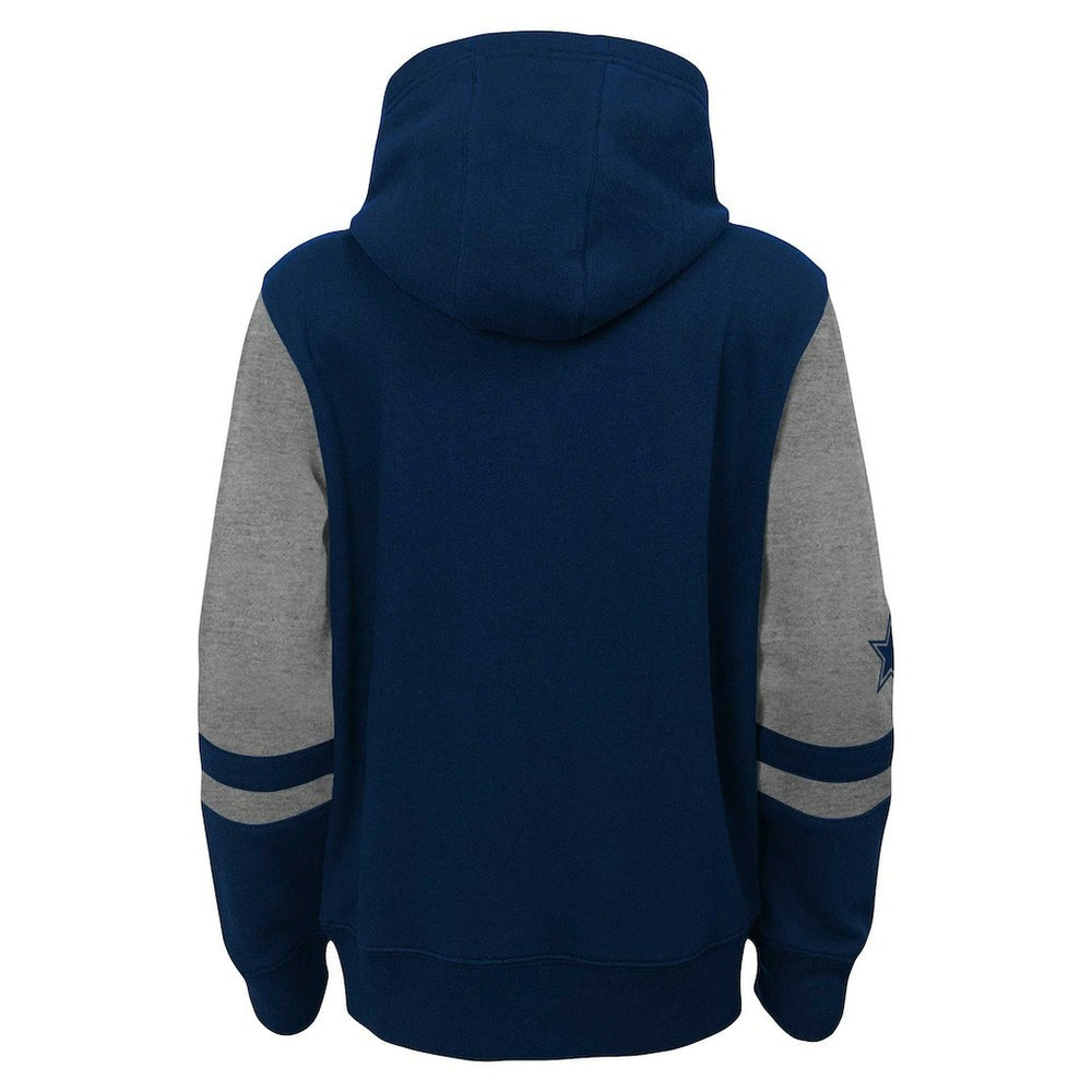 Preschool Stadium Color Block Full-Zip Hoodie - Dallas Cowboys Hoodies