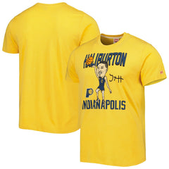 Tyrese Haliburton Indiana Pacers Homage Caricature Tri-Blend T-Shirt