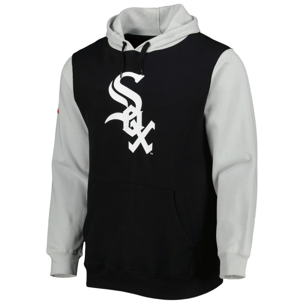 Black/Gray Chicago White Sox Stitches Team Pullover Hoodie
