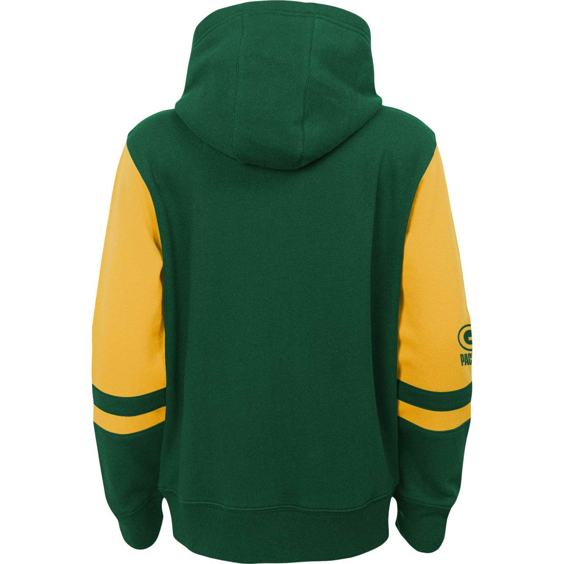 Preschool Stadium Color Block Full-Zip Hoodie - Green Bay Packers Hoodies