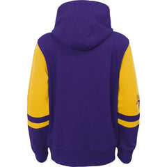 Preschool Stadium Color Block Full-Zip Hoodie - Minnesota Vikings Hoodies