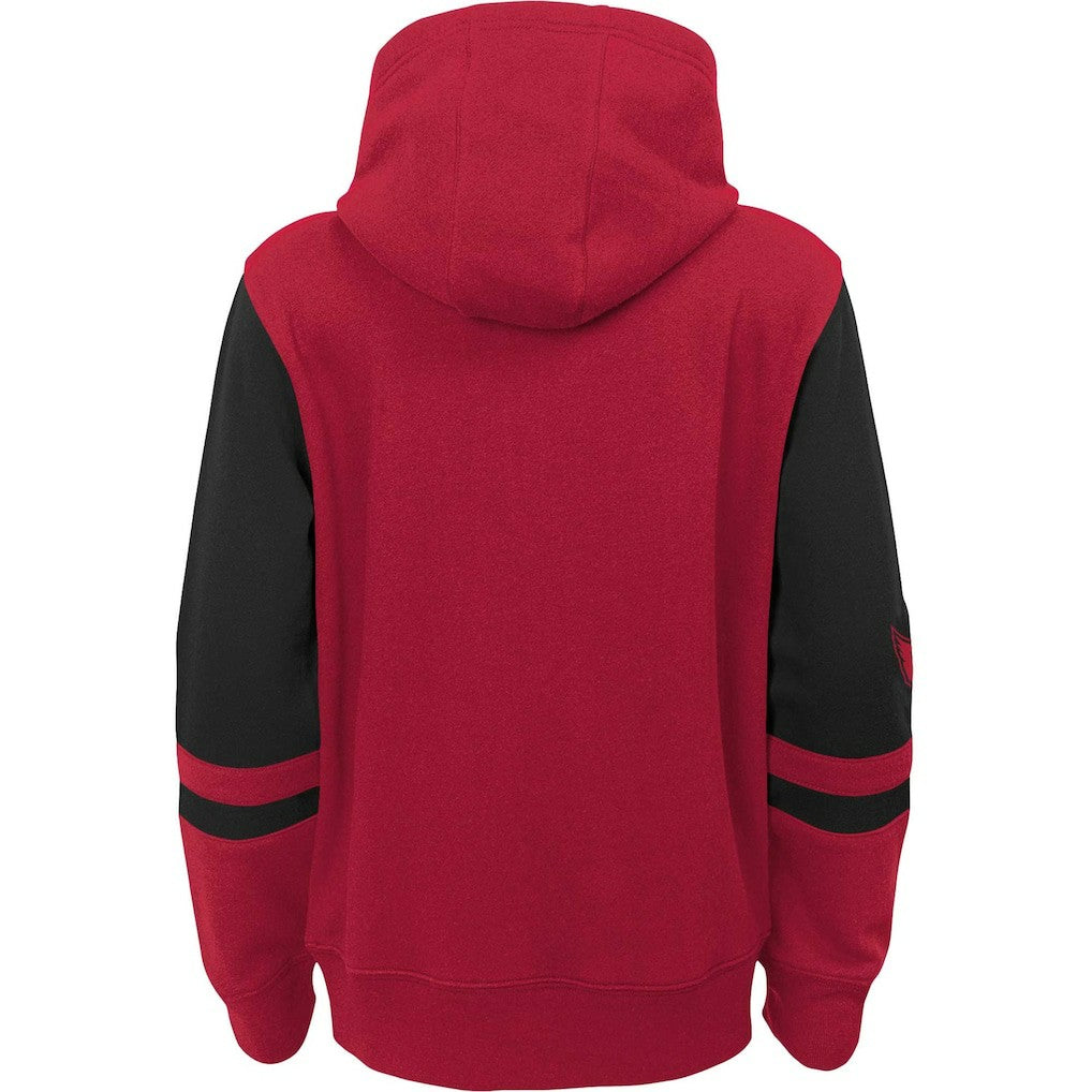 Youth Colorblock Full-Zip Hoodie - Arizona Cardinals Hoodies