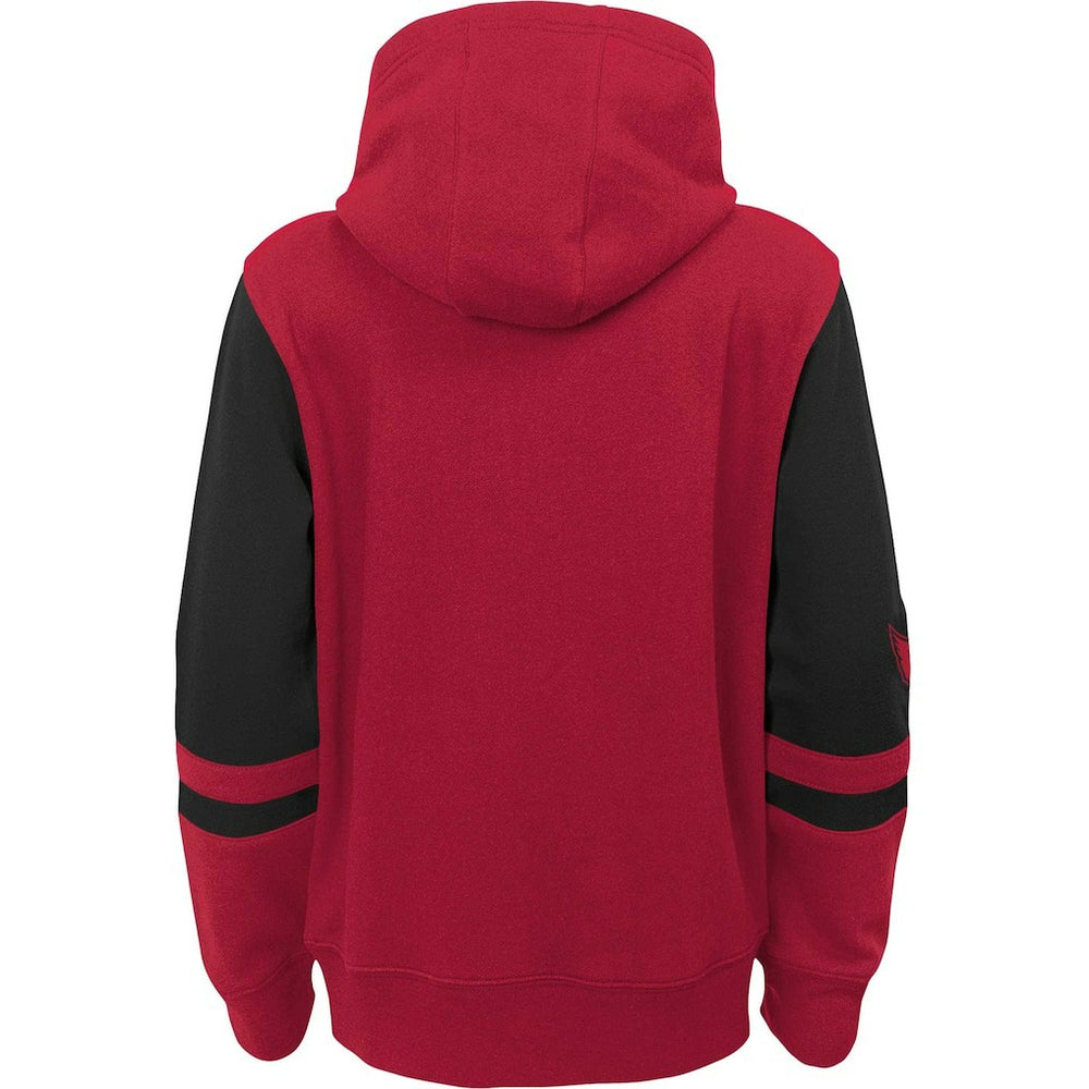 Youth Colorblock Full-Zip Hoodie - Arizona Cardinals Hoodies
