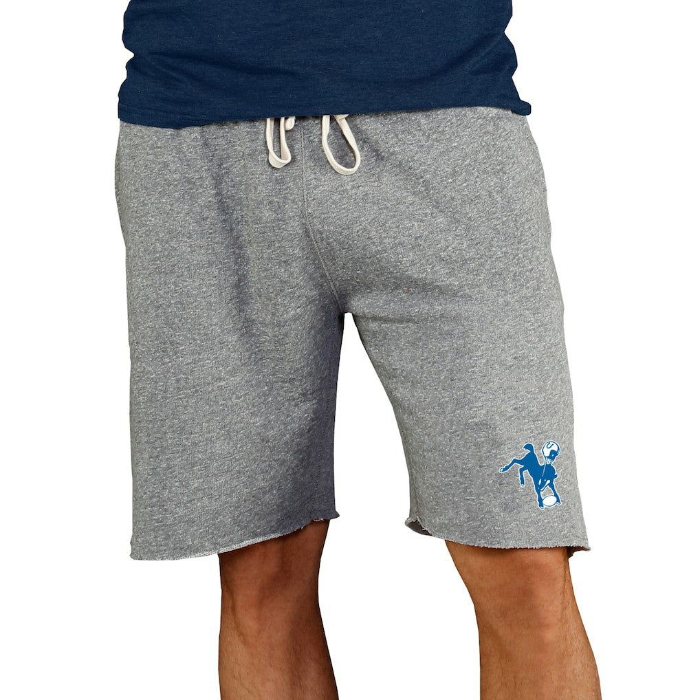 Concepts Sport Throwback Logo Mainstream Terry Shorts - Indianapolis Colts Shorts