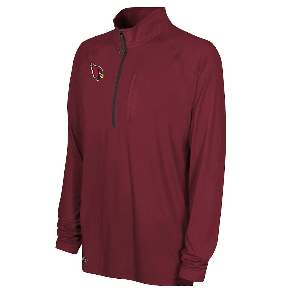 Combine Authentic Raglan Quarter-Zip Top - Arizona Cardinals Tops