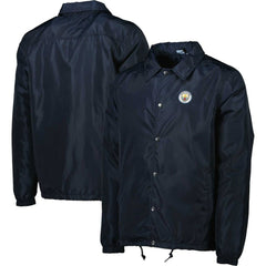 Manchester City Coaches Full-Snap Jacket