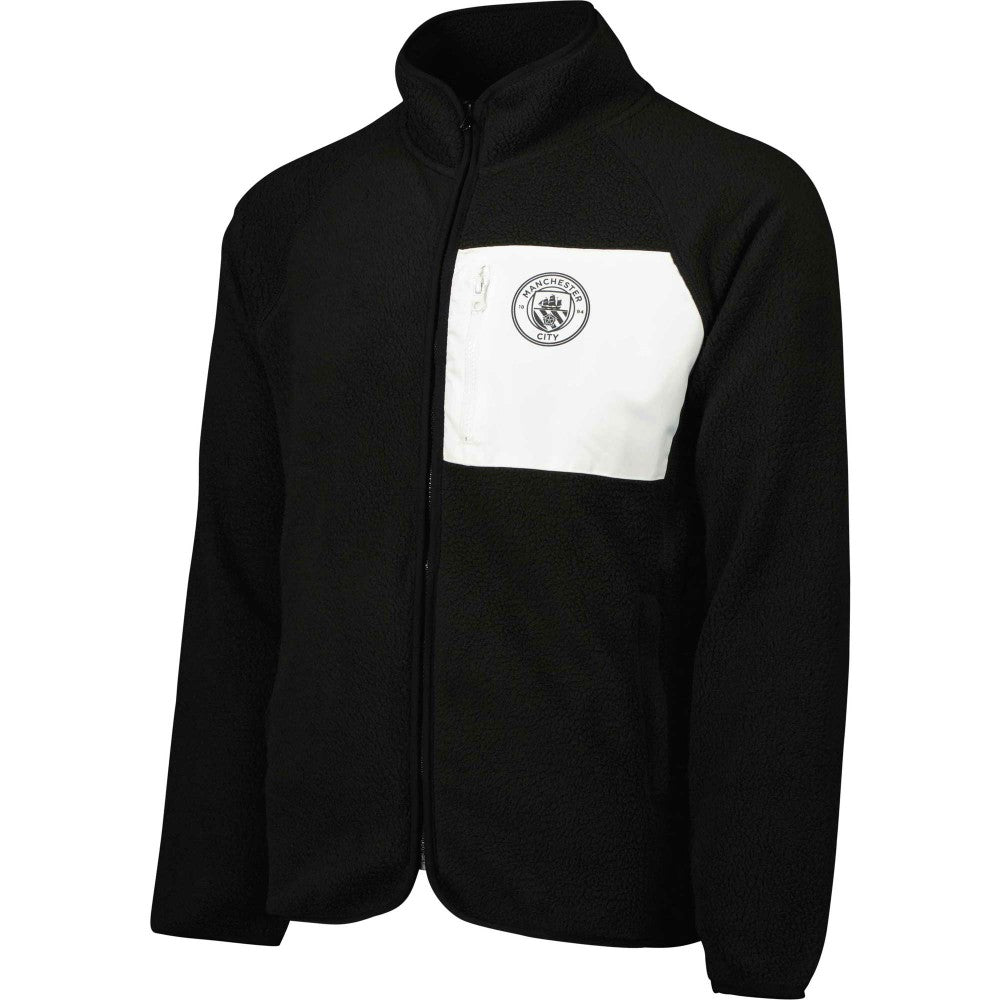 Manchester City Pile Raglan Full-Zip Jacket