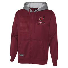 Combine Authentic Field Play Full-Zip Hoodie Sweatshirt - Arizona Cardinals Hoodies