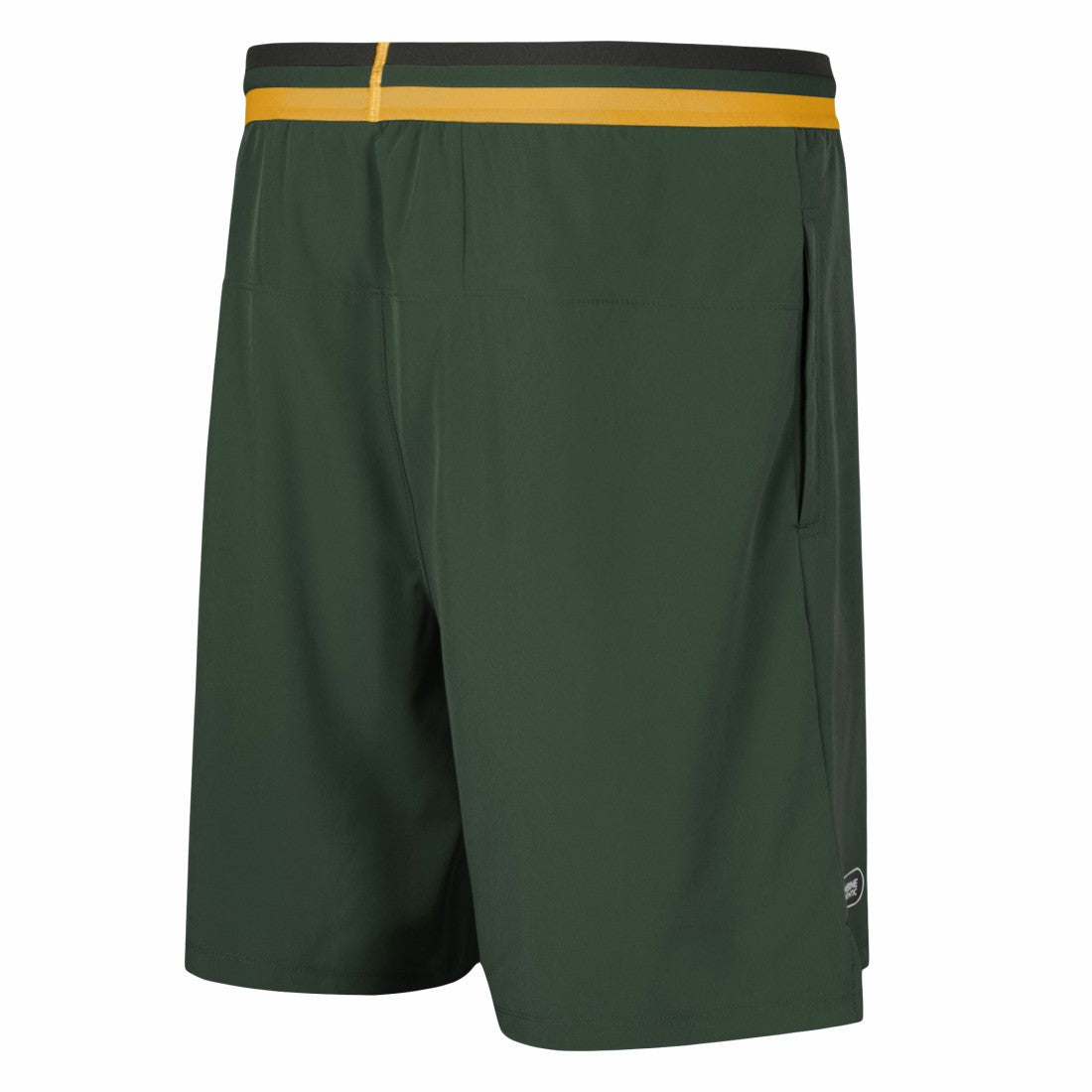 Cool Down Tri-Color Elastic Training Shorts - Green Bay Packers Shorts