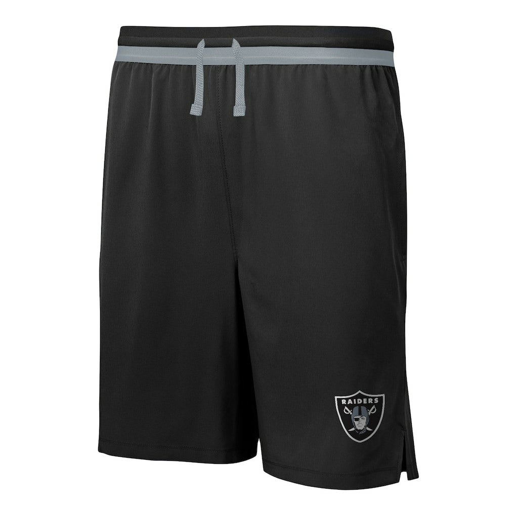Cool Down Tri-Color Elastic Training Shorts - Las Vegas Raiders Shorts
