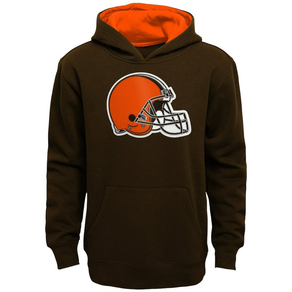 Outerstuff Preschool Prime Pullover Hoodie - Cleveland Browns Hoodies