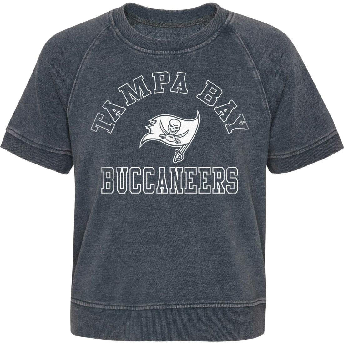 Girls Juniors Cheer Squad Raglan T-Shirt - Tampa Bay Buccaneers T-shirts