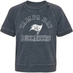 Girls Juniors Cheer Squad Raglan T-Shirt - Tampa Bay Buccaneers T-shirts