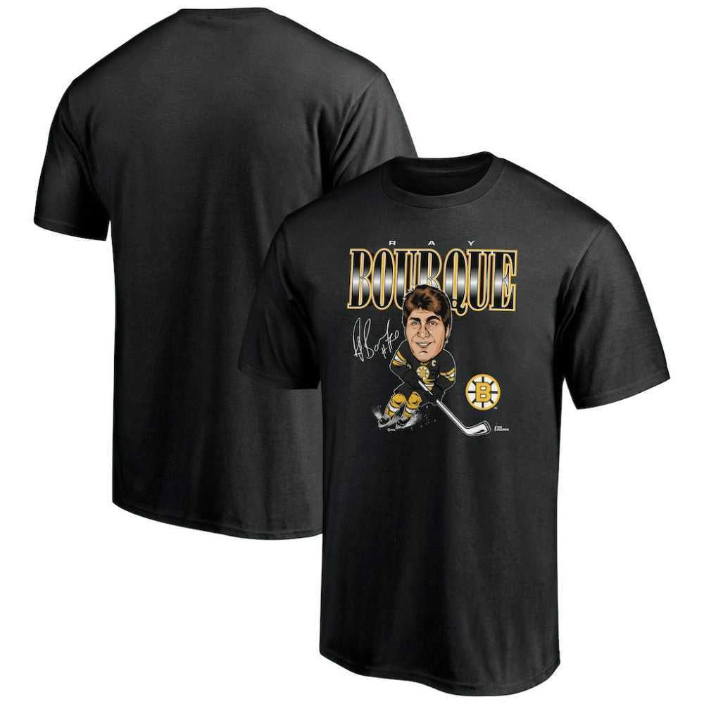 NHL Ray Bourque Boston Bruins Player Caricature T-Shirt