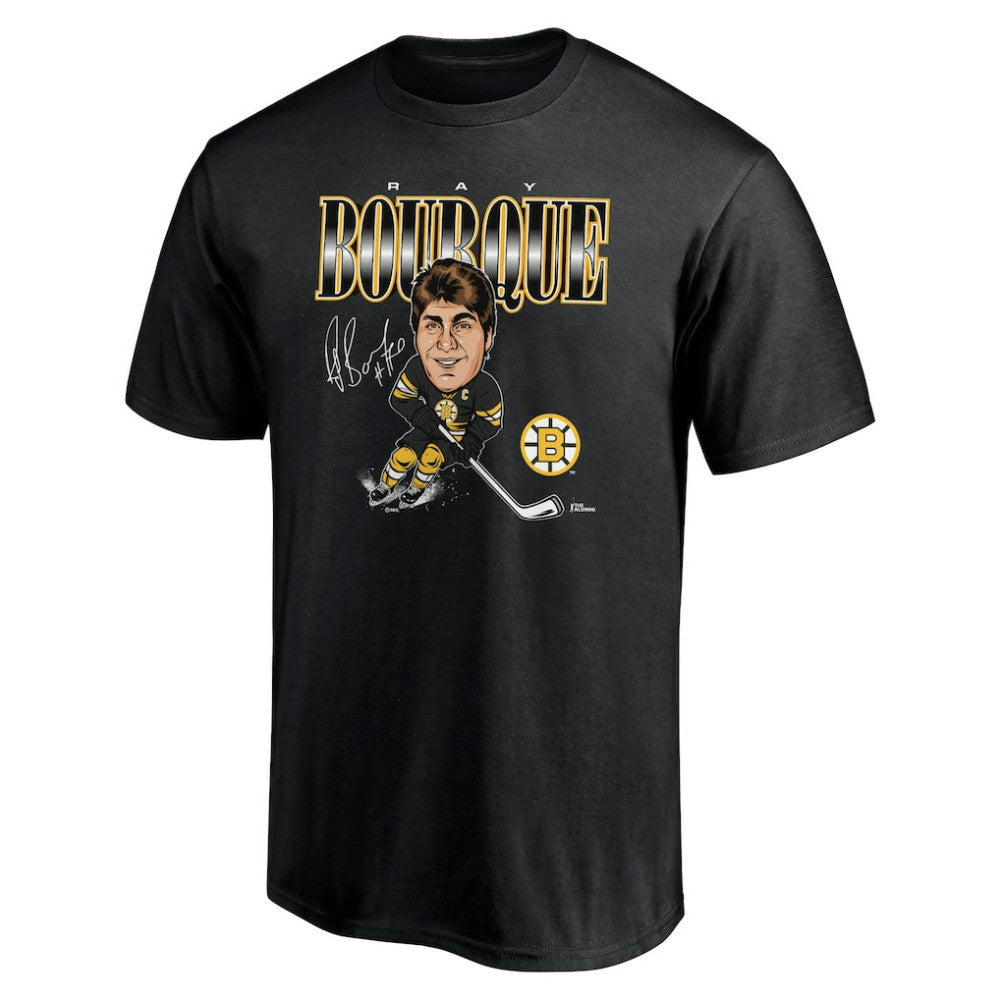 NHL Ray Bourque Boston Bruins Player Caricature T-Shirt