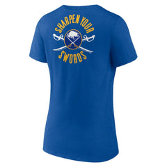 NHL Buffalo Sabres Women's Territorial V-Neck T-Shirt