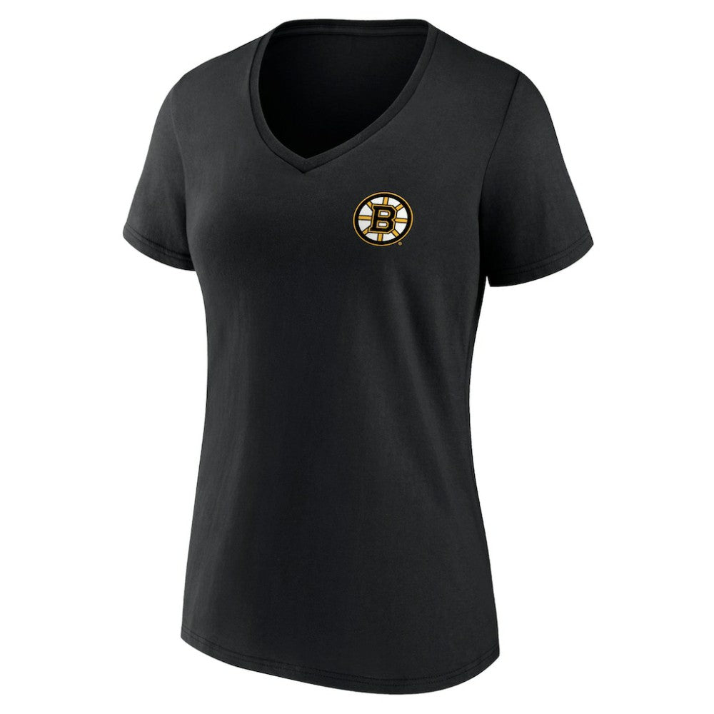 NHL Boston Bruins Women's Territorial V-Neck T-Shirt