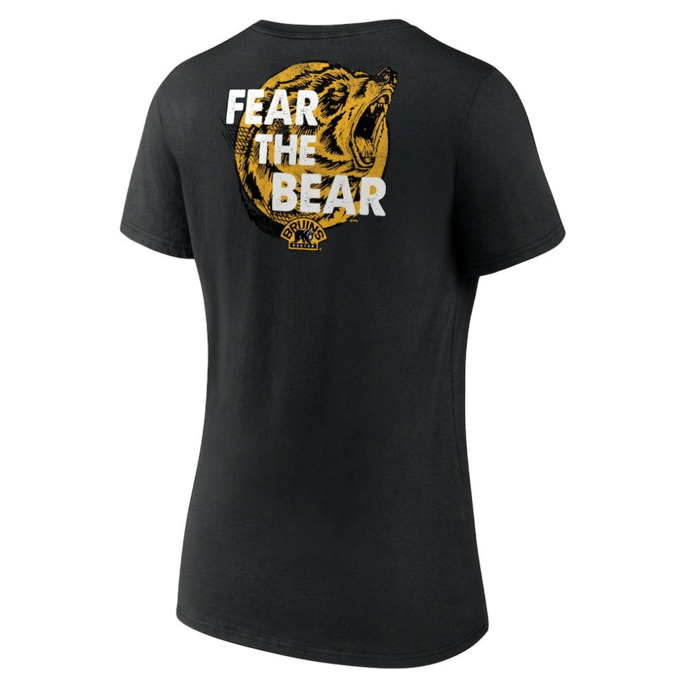 NHL Boston Bruins Women's Territorial V-Neck T-Shirt