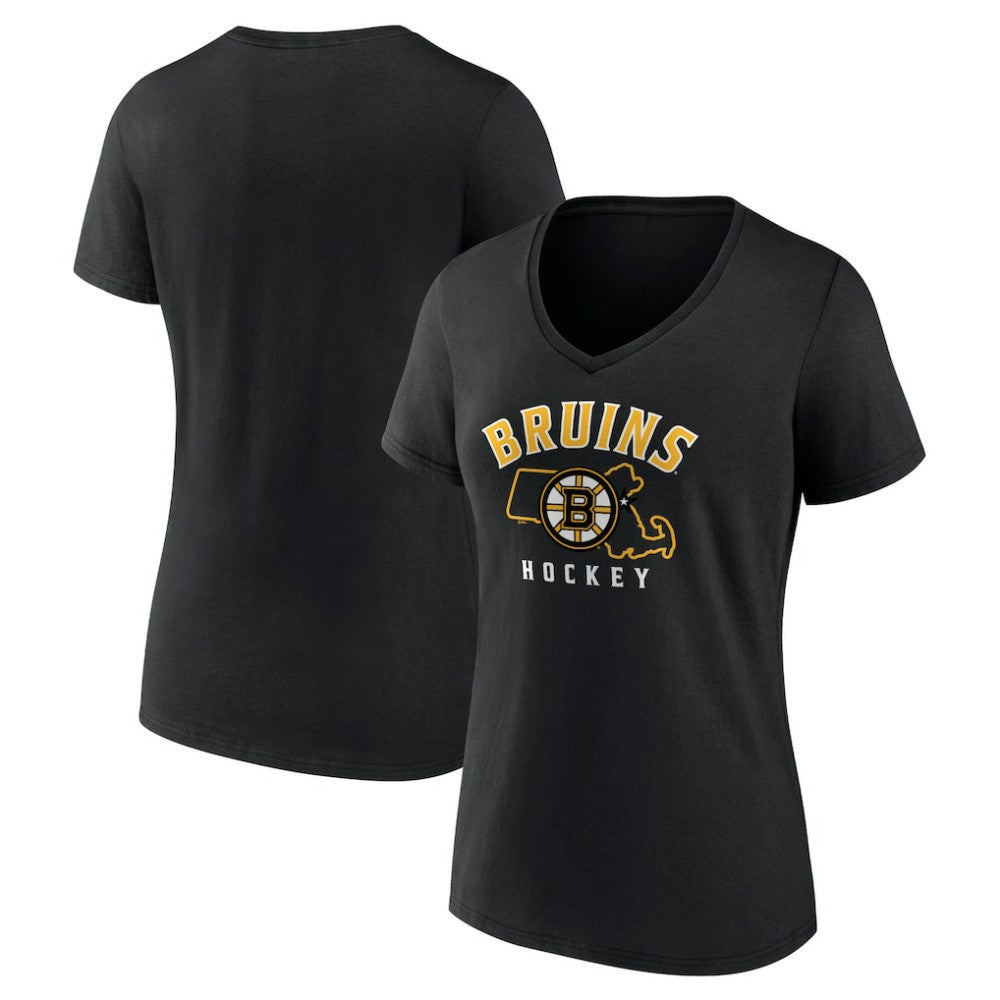 NHL Boston Bruins Women's Proclamation V-Neck T-Shirt