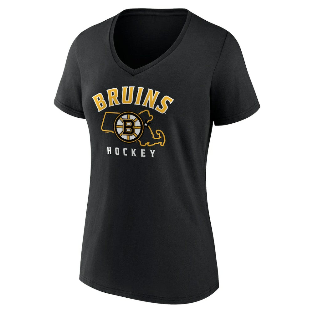 NHL Boston Bruins Women's Proclamation V-Neck T-Shirt