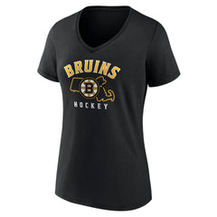 NHL Boston Bruins Women's Proclamation V-Neck T-Shirt