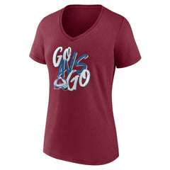 NHL Colorado Avalanche Women's Proclamation V-Neck T-Shirt
