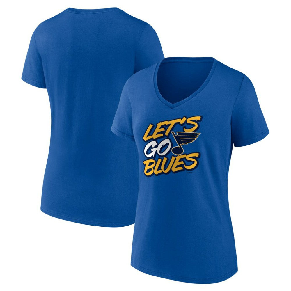 NHL St. Louis Blues Women's Proclamation V-Neck T-Shirt