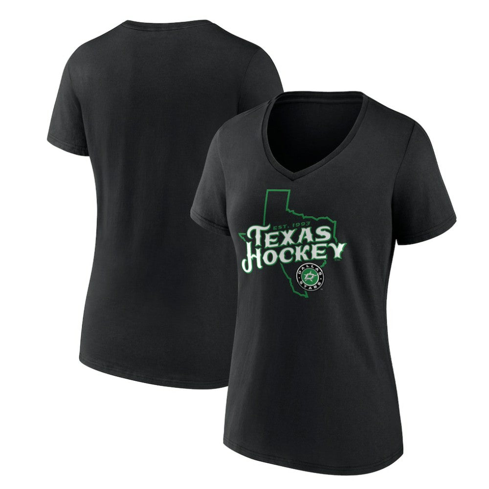 NHL Dallas Stars Women's Represent V-Neck T-Shirt