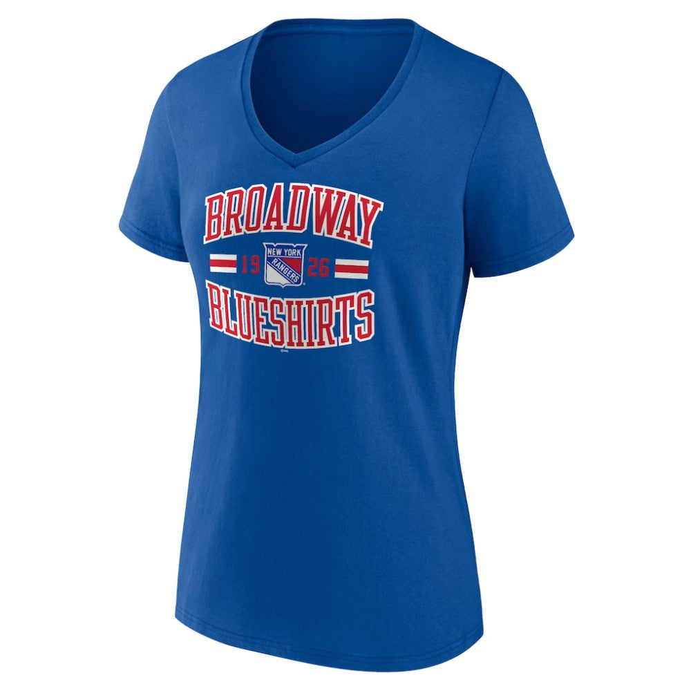 NHL New York Rangers Women's Represent V-Neck T-Shirt