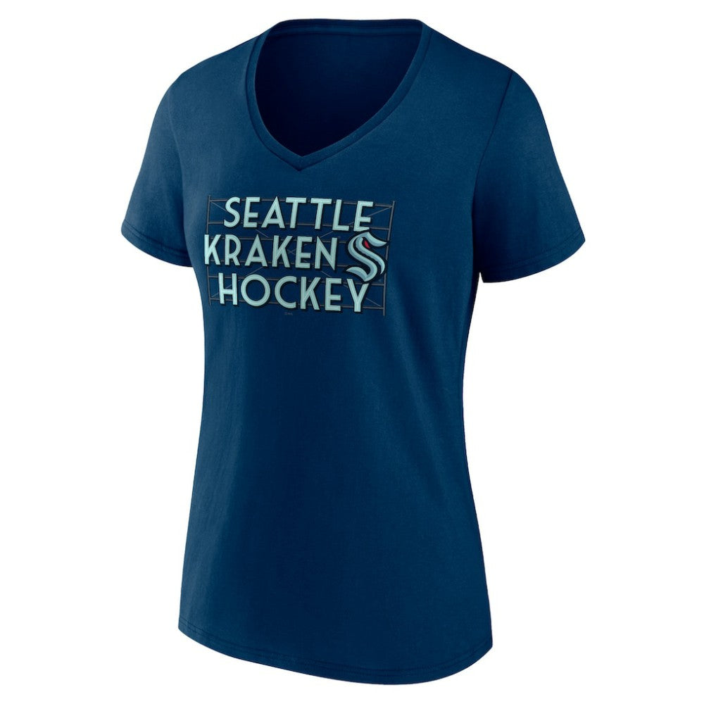 NHL Seattle Kraken Women's Represent V-Neck T-Shirt