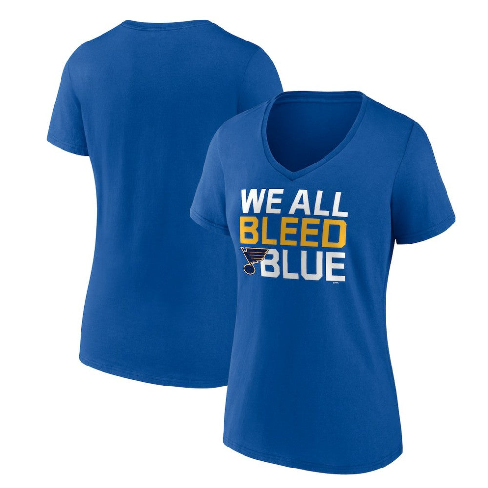 NHL St. Louis Blues Women's Represent V-Neck T-Shirt